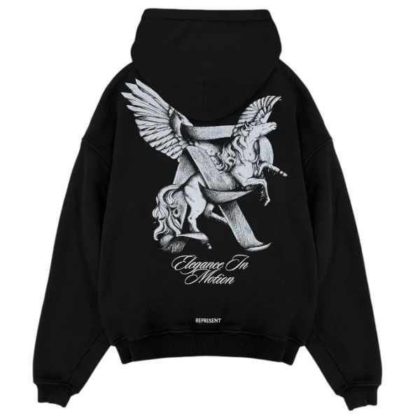 Represent Elegance In Motion Hoodie Zwart