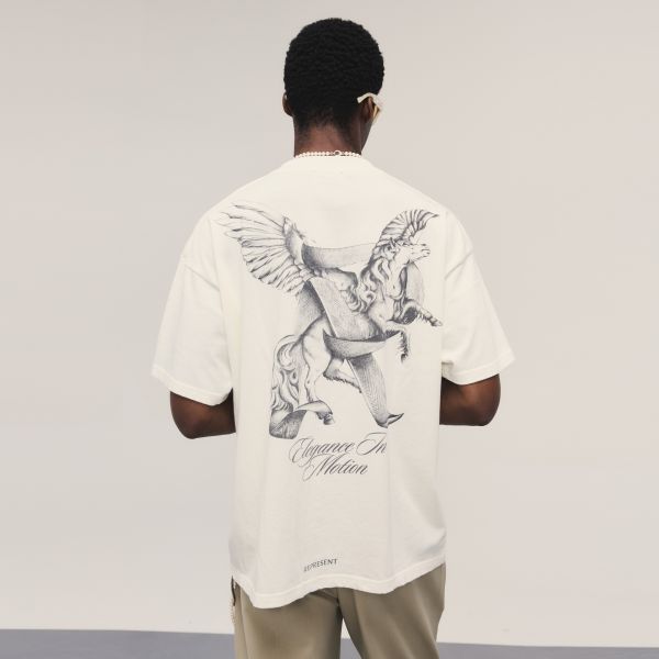 Represent Elegance In Motion T-shirt Wit