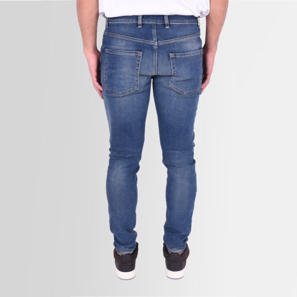 represent essential denim jeans classic blauw