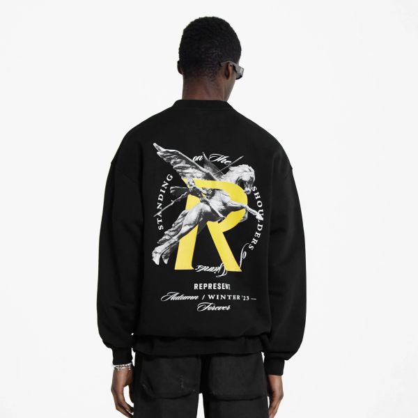 Represent Giants Sweater Zwart
