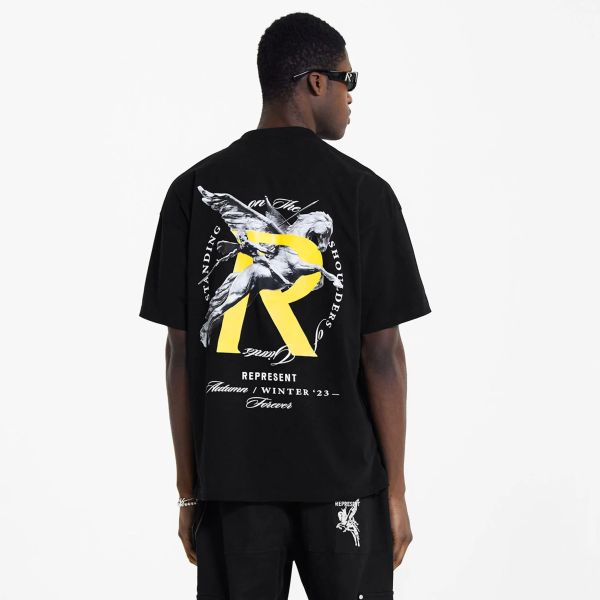 Represent Giants T-shirt Zwart