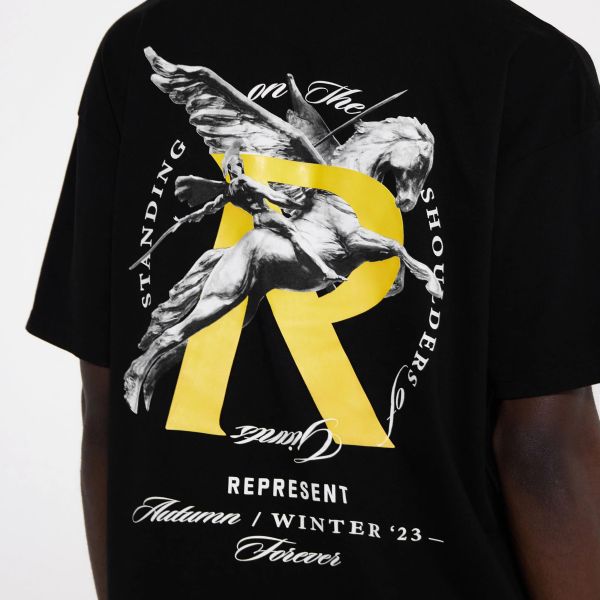 Represent Giants T-shirt Zwart