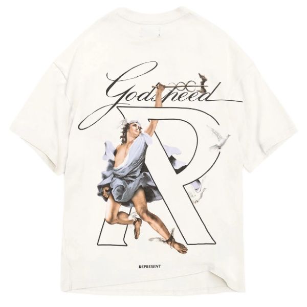 Represent Hermes T-shirt Wit