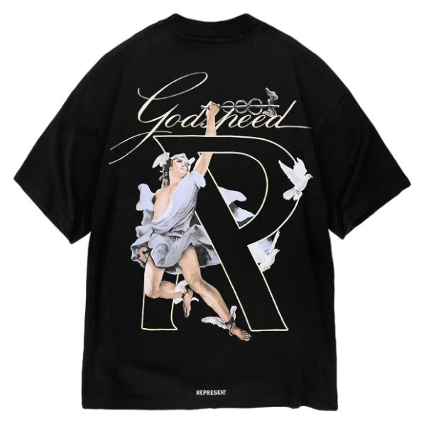 Represent Hermes T-shirt Zwart
