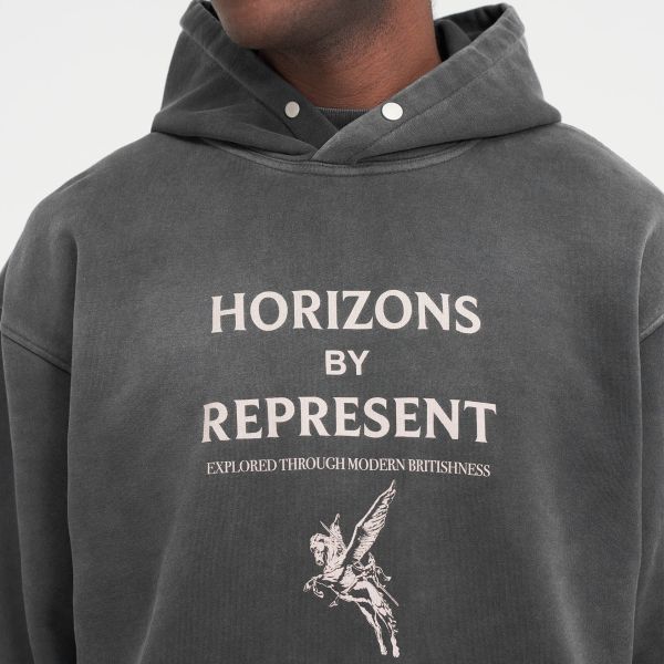 Represent Horizons Hoodie Zwart