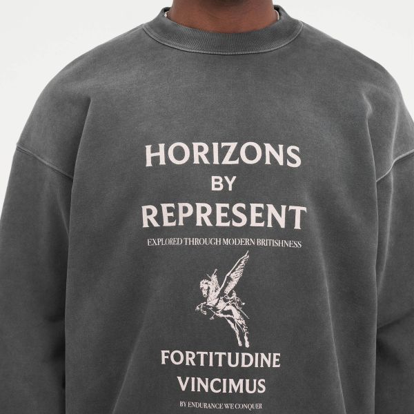 Represent Horizons Sweater Zwart