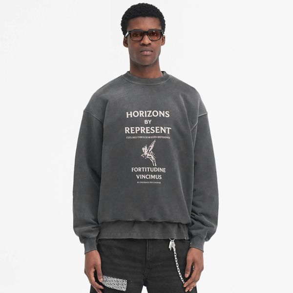 Represent Horizons Sweater Zwart