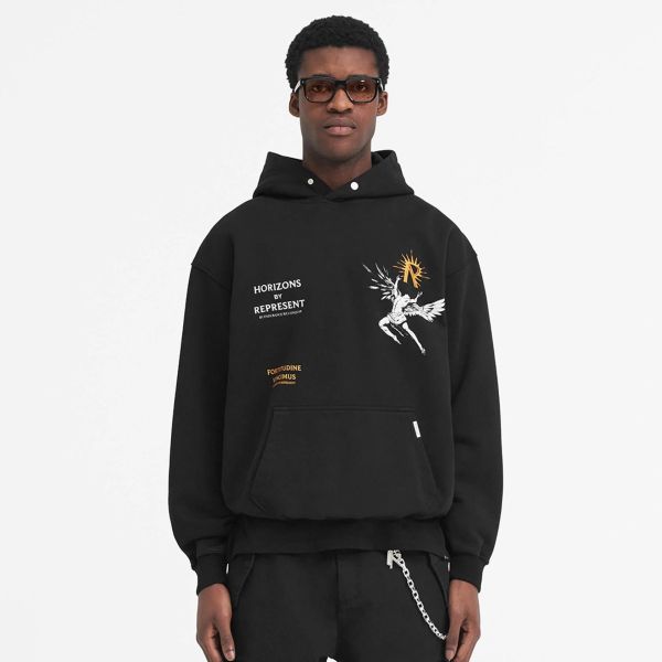 Represent Icarus Hoodie Zwart