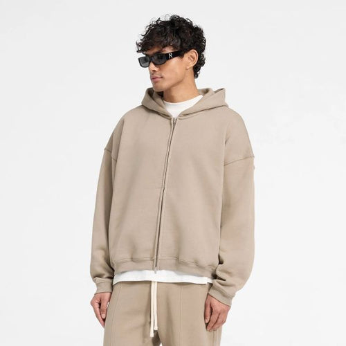 Represent Initial Boxy Vest Beige