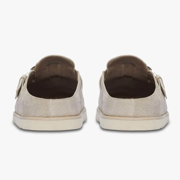 Represent Initial Mule Slippers Beige