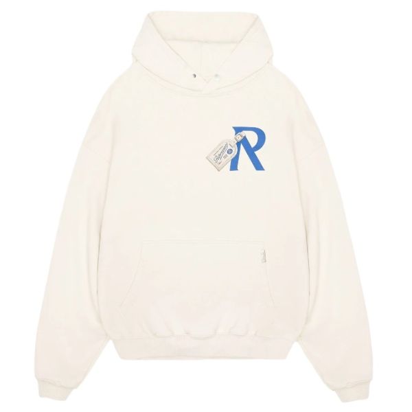 Represent Luggage Tag Hoodie Off White