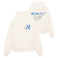 Represent Luggage Tag Hoodie Off White