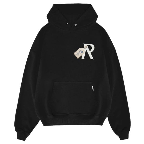Represent Luggage Tag Hoodie Zwart