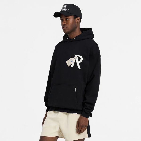 Represent Luggage Tag Hoodie Zwart