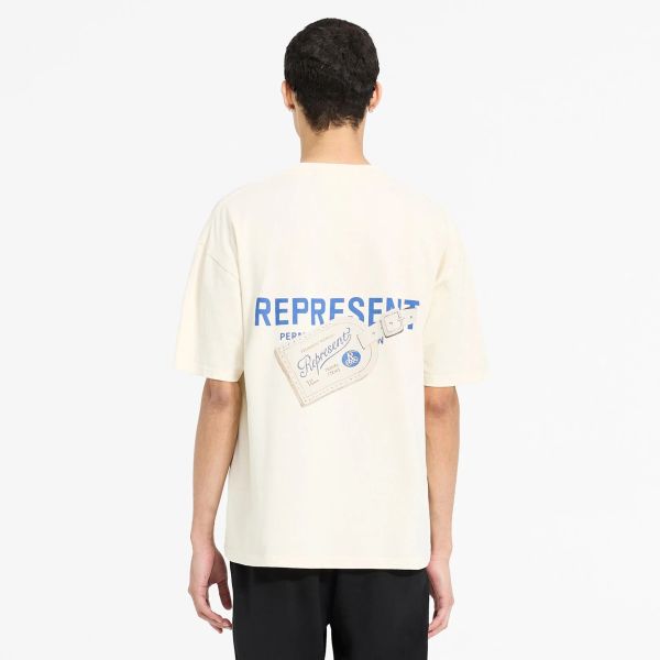 Represent Luggage Tag T-shirt Off White