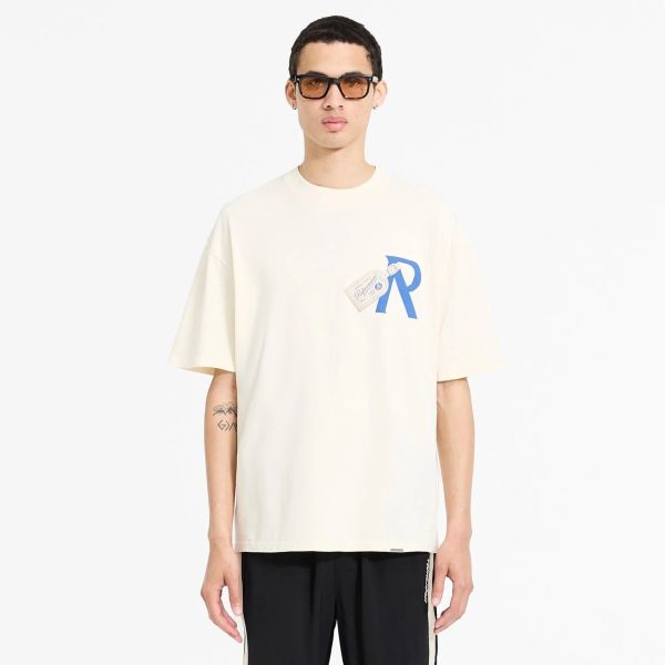 Represent Luggage Tag T-shirt Off White
