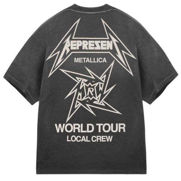 Represent Metallica 40 Year Anniversary T-shirt Zwart