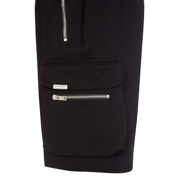 Represent Military Korte Broek Zwart
