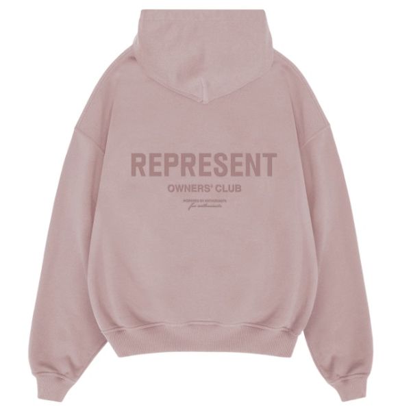 Represent Owners Club Hoodie Licht Roze