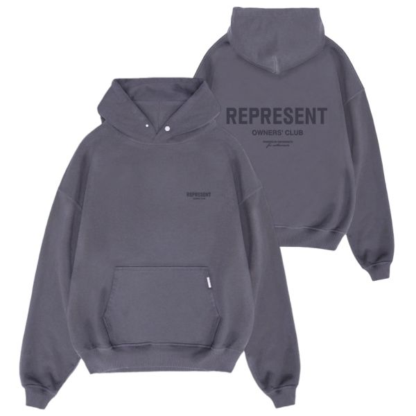 Represent Owners Club Hoodie Antraciet