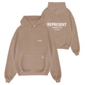 Represent Owners Club Hoodie Beige