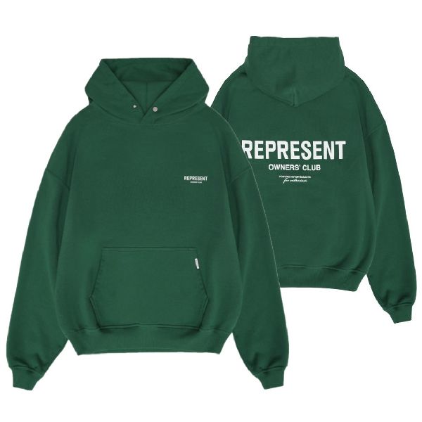 represent owners club hoodie groen
