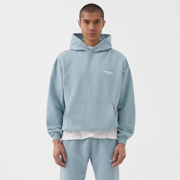 Represent Owners Club Hoodie Licht Blauw