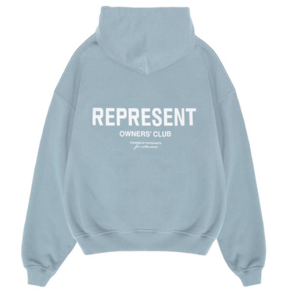 Represent Owners Club Hoodie Licht Blauw