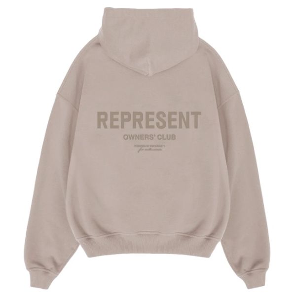 Represent Owners Club Hoodie Mushroom