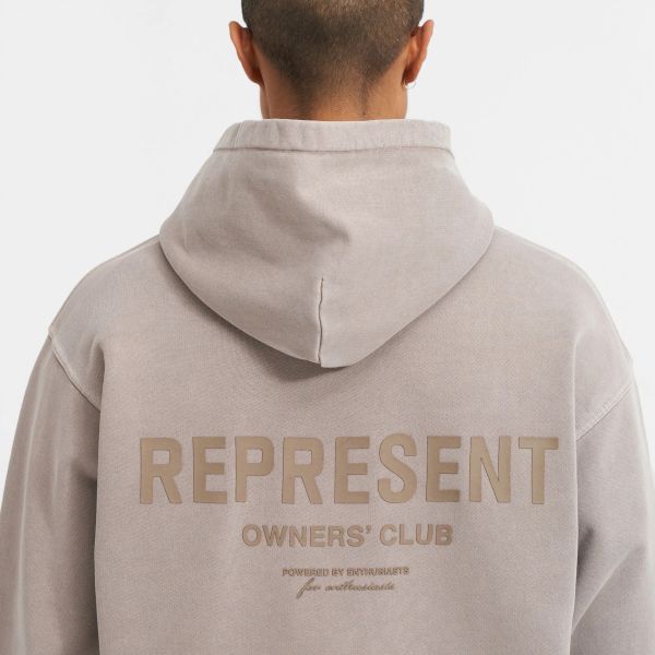 Represent Owners Club Hoodie Mushroom