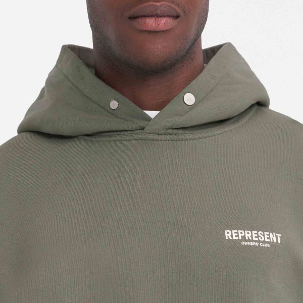 Represent Owners Club Hoodie Olive