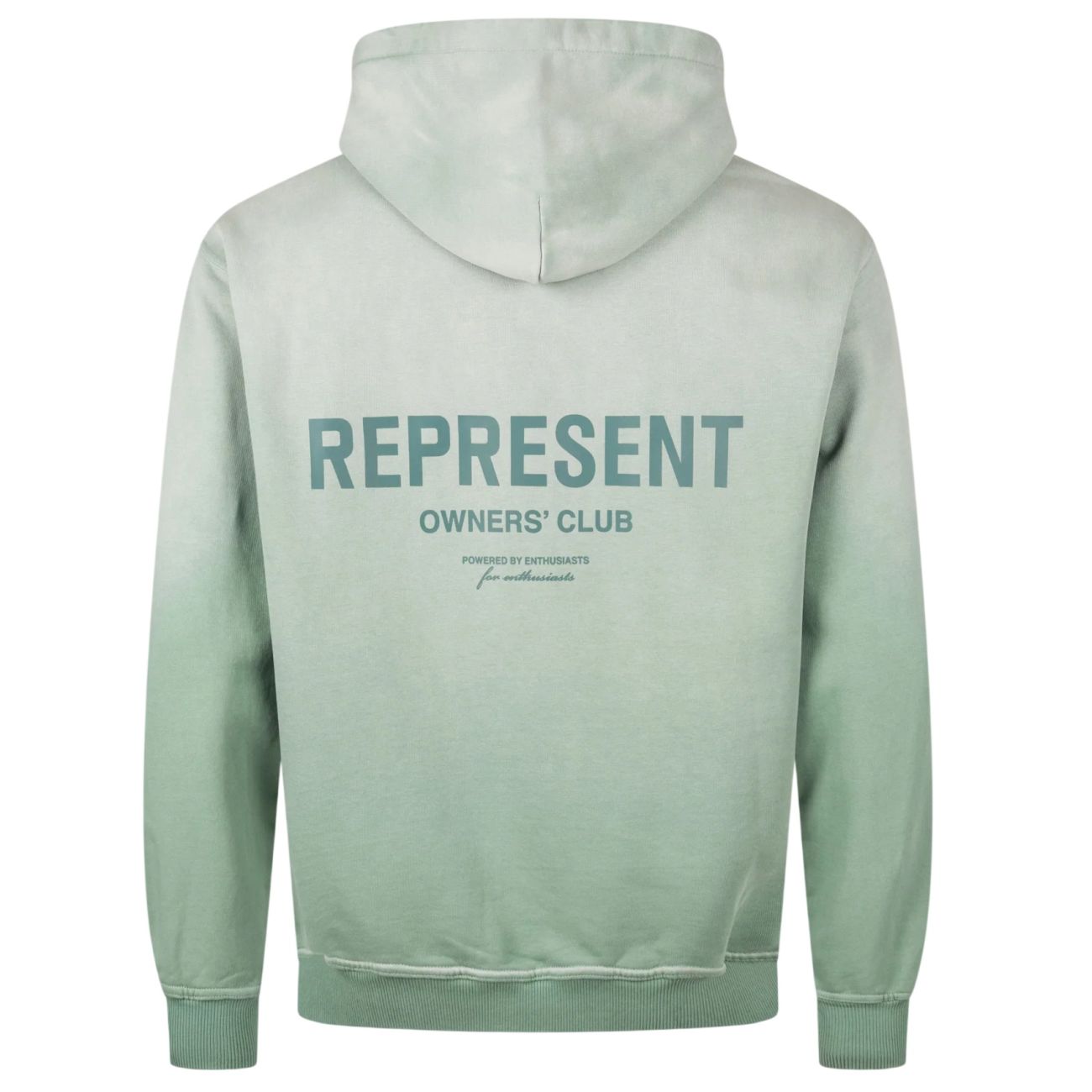 Represent Owners Club Hoodie Washed Groen