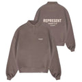 Represent Owners Club Longsleeve Polo Sweater Bruin