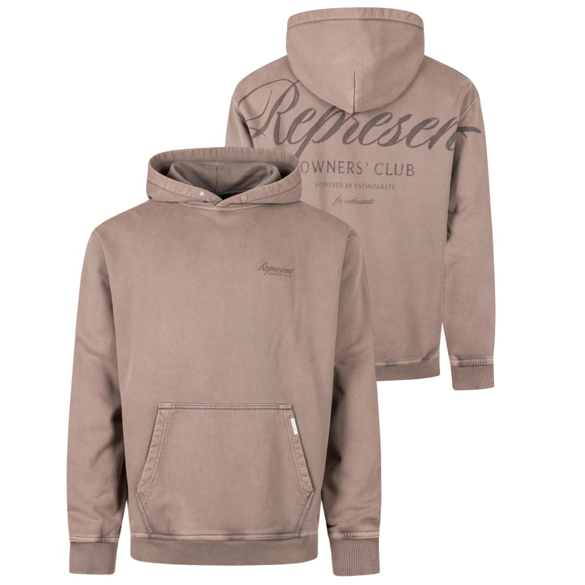 Represent Owners Club Script Hoodie Bruin