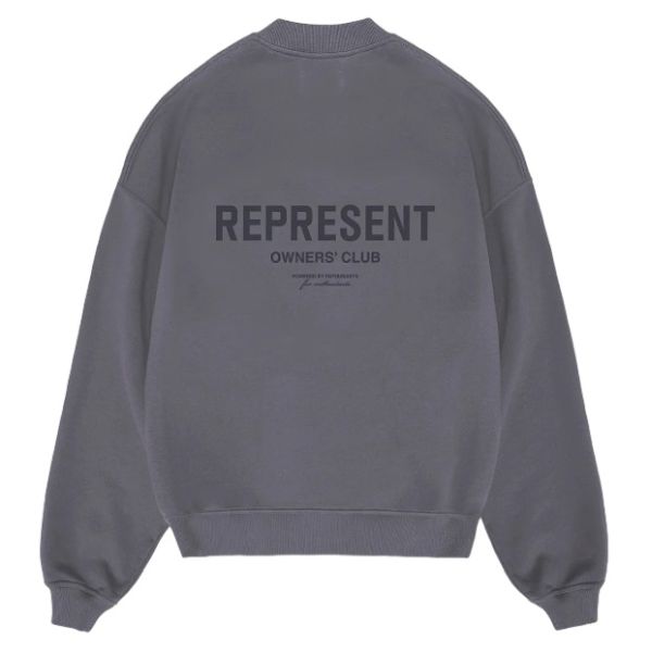 Represent Owners Club Sweater Antraciet