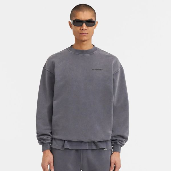 Represent Owners Club Sweater Antraciet