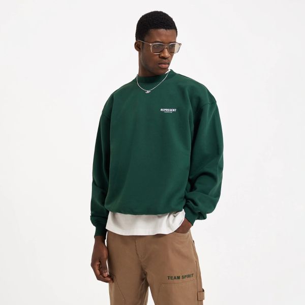 Represent Owners Club Sweater Donker Groen