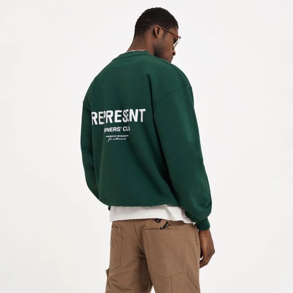 Represent Owners Club Sweater Donker Groen