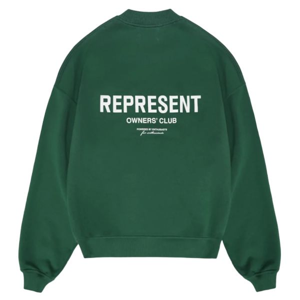 epresent owners club sweater donker groen