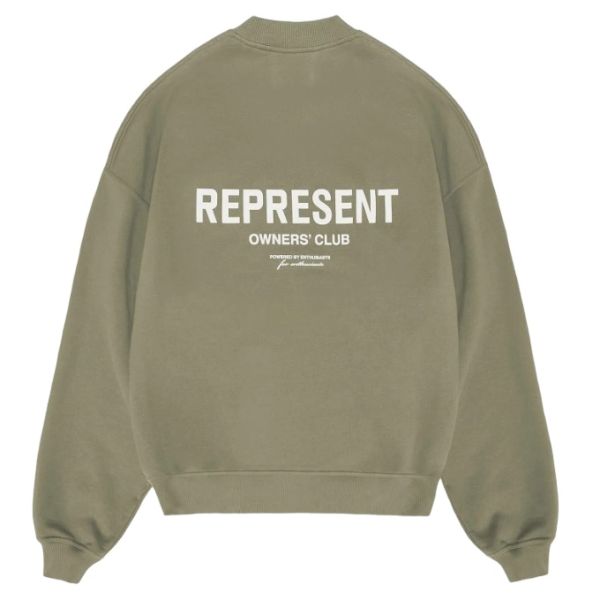 Represent Owners Club Sweater Olive