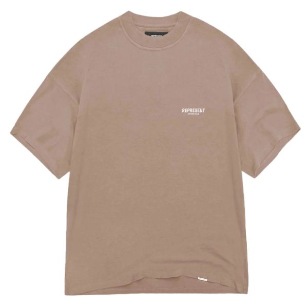 Represent Owners Club T-shirt Beige