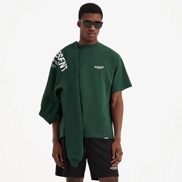 Represent Owners Club T-shirt Donker Groen