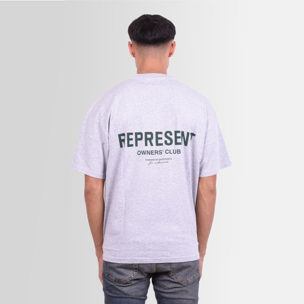 represent owners club t-shirt licht grijs