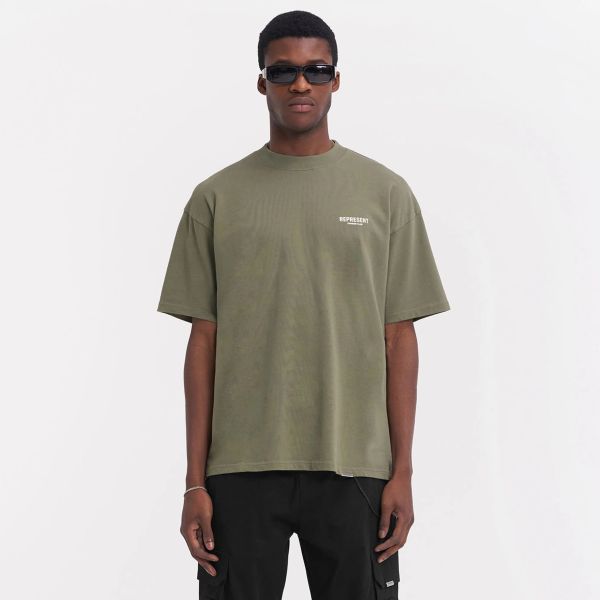 Represent Owners Club T-shirt Olive