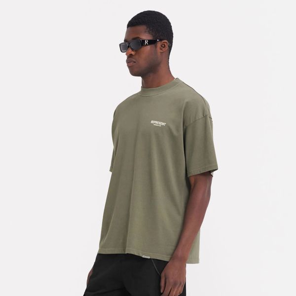 Represent Owners Club T-shirt Olive