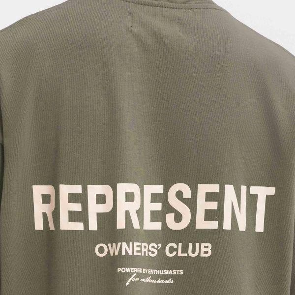 Represent Owners Club T-shirt Olive