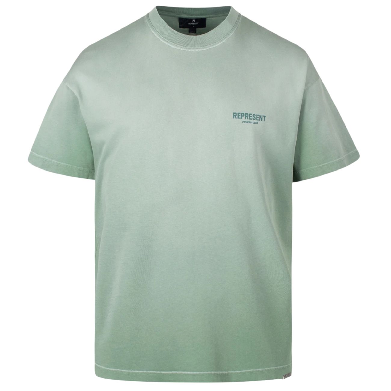 Represent Owners Club T-shirt Washed Groen