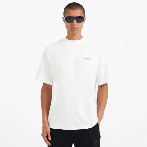 Represent Owners Club T-shirt Wit/Roze