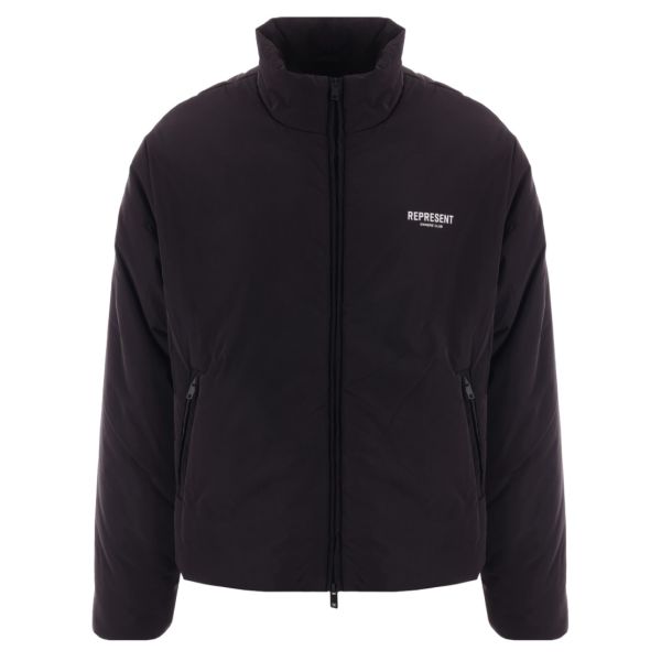 Represent Owners Club Wadded Jas Zwart