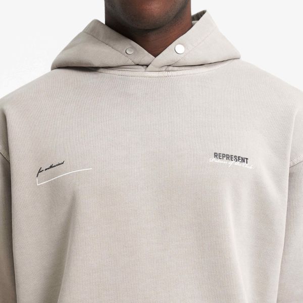 Represent Patron Of The Club Hoodie Beige